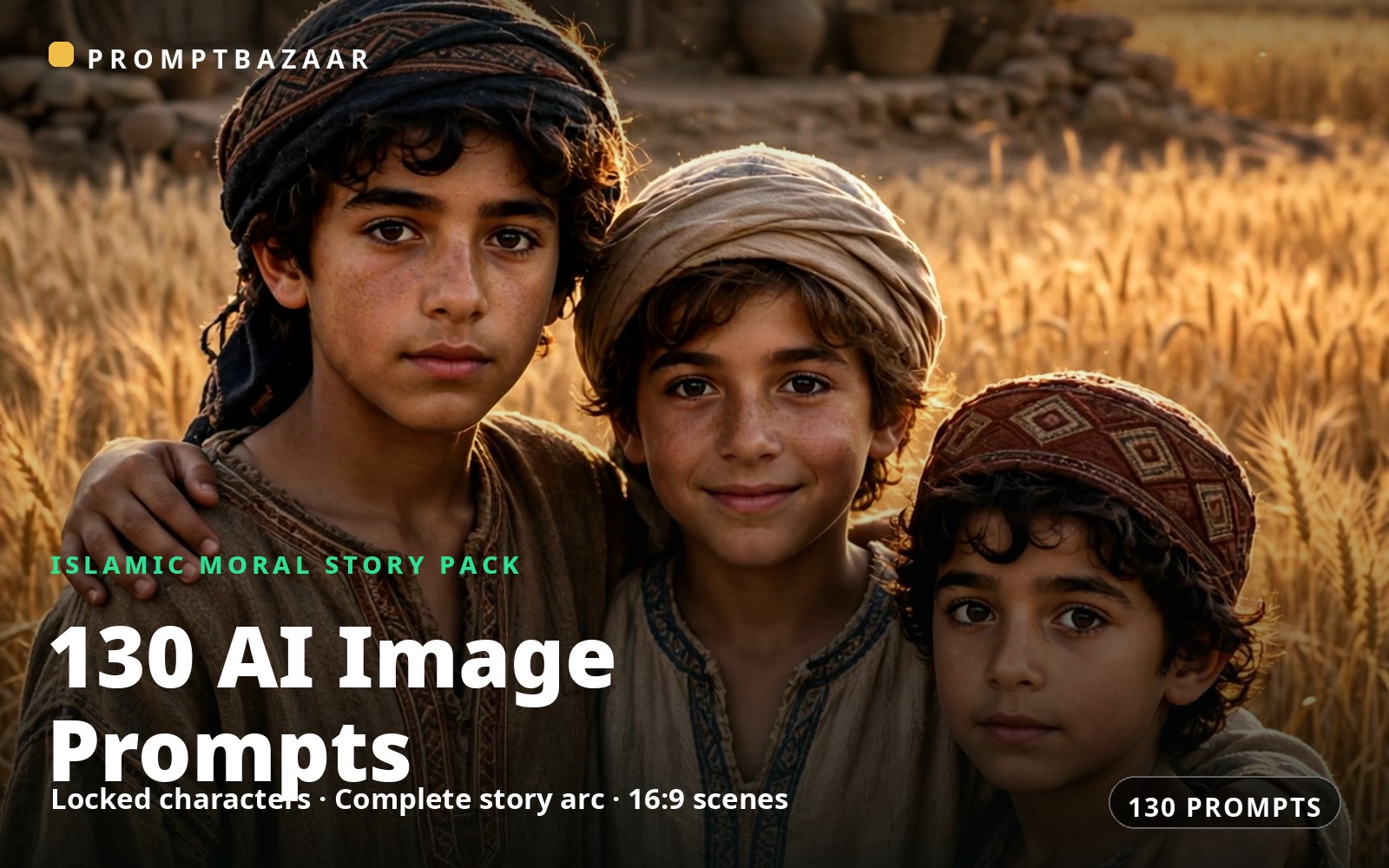 Islamic story prompt pack